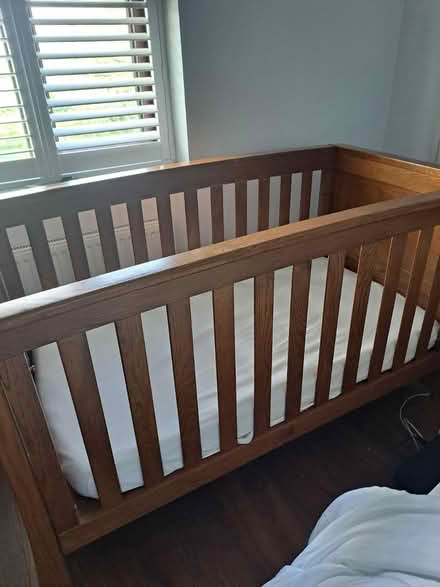 Photo of free Mamma's and Pappas cot + mattress (Coseley/Sedgley WV14) #2