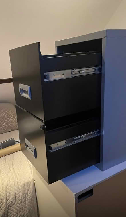 Photo of free Metal filing cabinet (St. Albans) #2