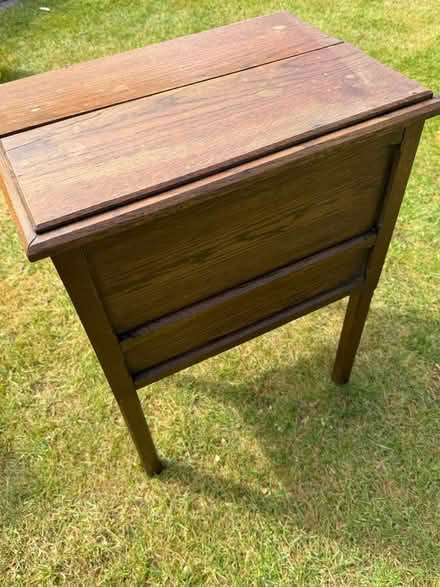 Photo of free Vintage oak storage table (Amersham HP6) #3