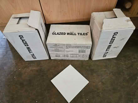 Photo of free White ceramic tiles 3 boxes x 44 (Randwick GL6) #1
