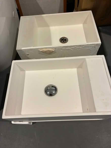 Photo of free 2 small ceramic handbasins (Thirroul) #2