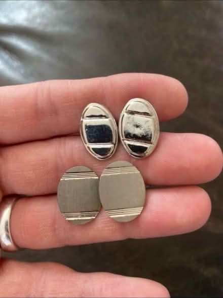Photo of free Gold & Silver colour Cuff Links (Cheshunt En8) #1