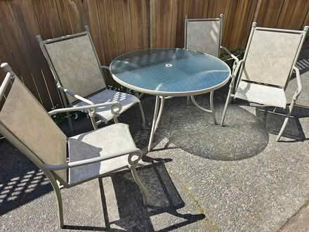 Photo of free Patio Table & Chair set (Ballard) #2