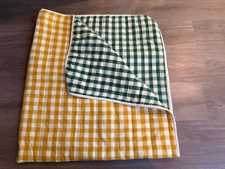 Photo of free Quilted reversible picnic blanket (Surbiton KT6) #2