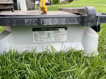 Photo of free Tile Wet Saw (Mundelein) #1