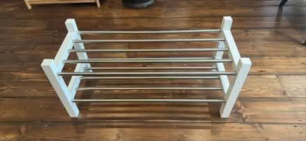Photo of free Metal shoe rack (Hammersmith) #1