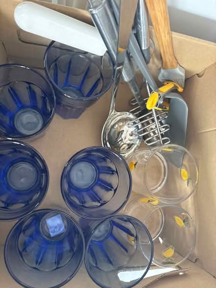 Photo of free Ikea glasses & utensils (L36 Roby) #1