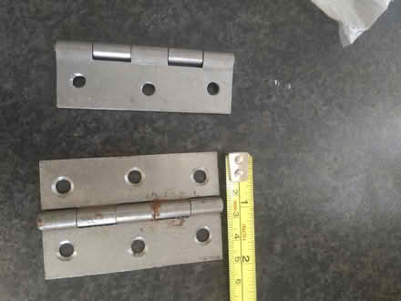 Photo of free Metal hinges x 2 (Millhouses S7) #2