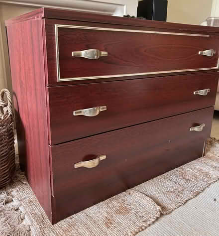 Photo of free Brown chest of 3 drawers (Widmer End HP15) #2
