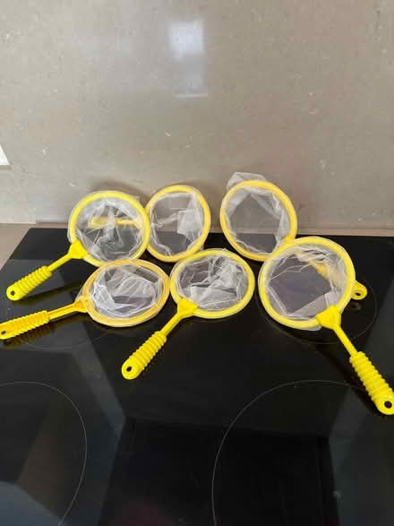 Photo of free 6 toy fishing nets - brand new (Woodford SK7) #1