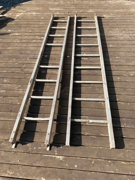 Photo of free Two section ladder (Mudeford BH23) #3