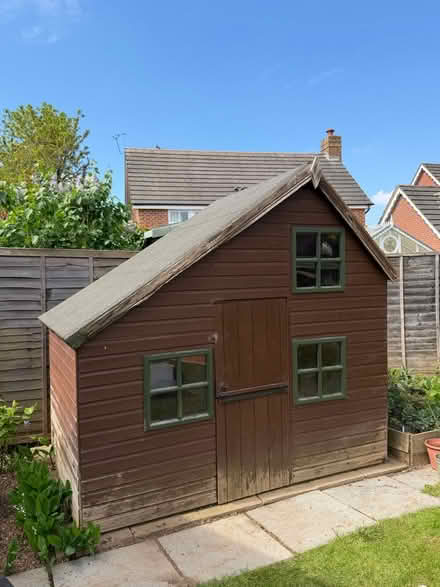 Photo of free Wooden Wendy house / Rabbit Hutch (Amersham HP6) #1