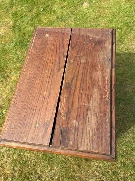 Photo of free Vintage oak storage table (Amersham HP6) #4