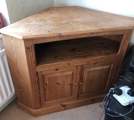 Photo of free Pine corner unit / cupboard (Southbourne. BH6) #1