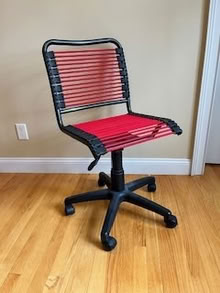 Photo of free Red bungee office chair (Winchester) #1