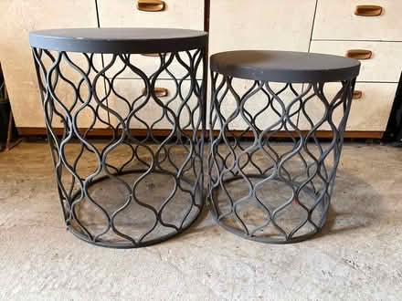 Photo of free Pair of outdoor coffee tables (Willington DE65) #1