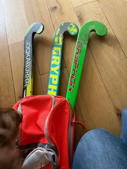Photo of free Three hockey sticks bag. (Polwarth EH14) #1