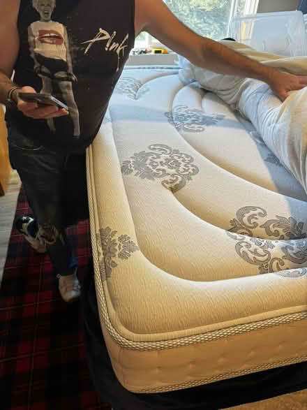 Photo of free King-Size Gel Mattress (San Rafael) #2