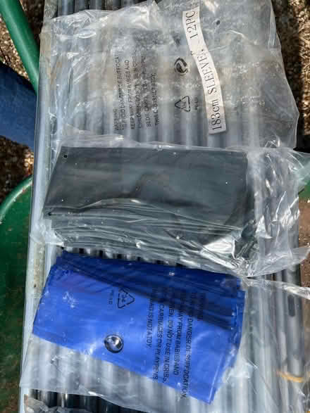 Photo of free Trampoline parts, pole tops, sleeves etc (CT6) #2