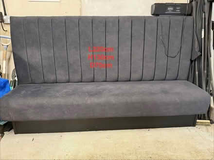 Photo of free Upholstered bench seat (dt1 Dorchester) #1