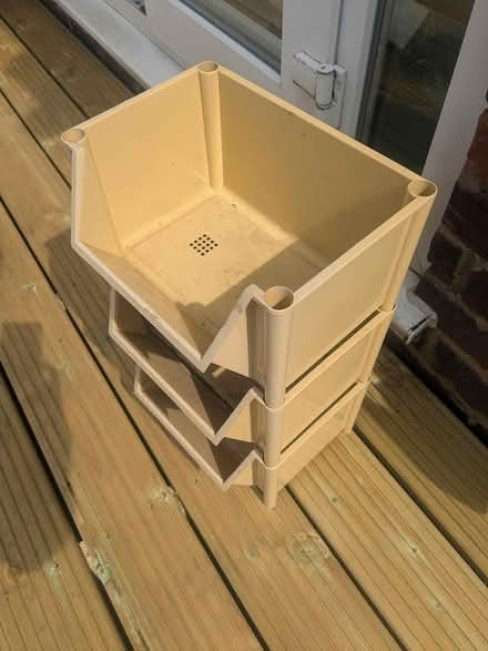 Photo of free Stackable storage containers (M32 stretford) #3