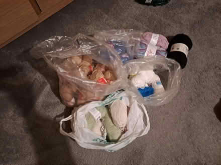 Photo of free Mixed synthetic yarn (Bricknells Meadow OX28) #1