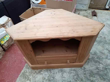 Photo of free Corner TV stand (St. Leonards-on-sea TN38) #2