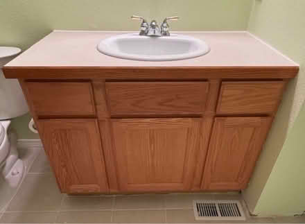 Photo of free 42” Bathroom Vanity (Off Broadway) #1