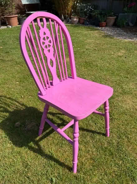 Photo of free Pink wooden chair (Amersham HP6) #1