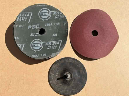 Photo of free Abrasive discs and support pad (St Stephens AL3) #1