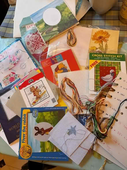 Photo of free Cross stitch materials (Tottenham, off Philip Lane N17) #1