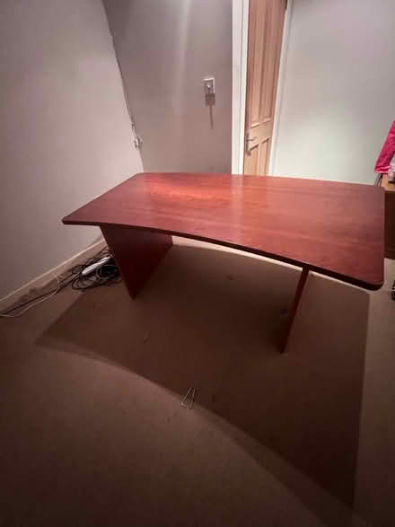 Photo of free Cherry veneer desk (Thimble GU21) #1