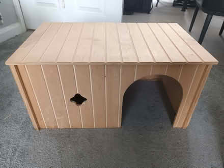 Photo of free Guinea pig / rabbit wooden hidey house (Netherfield, Kendal LA9) #2