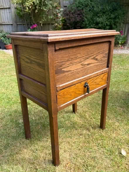 Photo of free Vintage oak storage table (Amersham HP6) #2