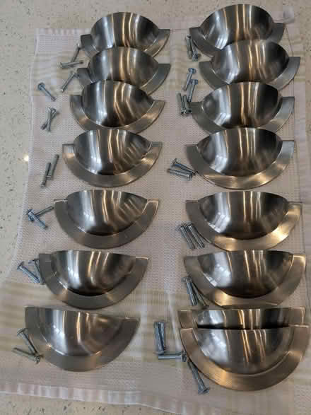 Photo of free Cabinet handles, cup style (Bare LA4) #2
