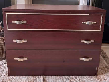 Photo of free Brown chest of 3 drawers (Widmer End HP15) #1