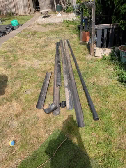 Photo of free Ex garden drainpipes n gutters (Bromley BR4) #1