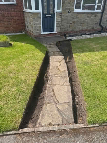 Photo of free York stone crazy paving. Knutsford (Knutsford WA16) #1