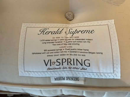 Photo of free Vispring superking bed (Cheltenham GL53) #1