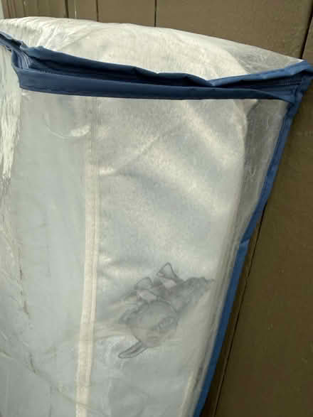 Photo of free Sealy crib and toddler mattress (1075 Valencia Avenue) #2