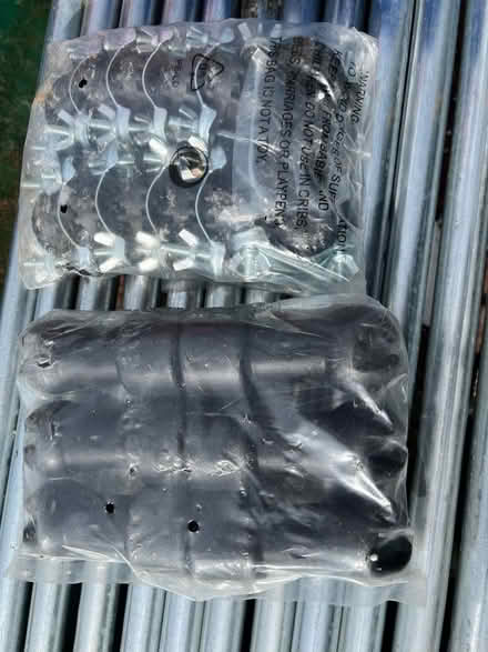 Photo of free Trampoline parts, pole tops, sleeves etc (CT6) #1
