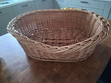 Photo of free Wicker pet basket (LE67 2NN) #1