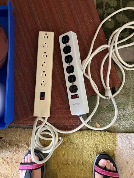 Photo of free 2 heavy duty metal power strips (Sunnyvale CA) #1