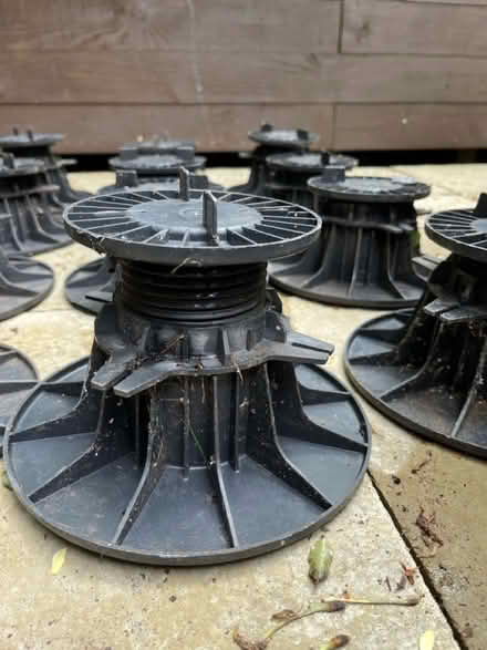 Photo of free 12 Patio slab adjustable pedestals (BS4) #1