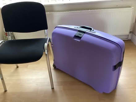 Photo of free Large hard shell suitcase (Ashton-in-Makerfield WN4) #1