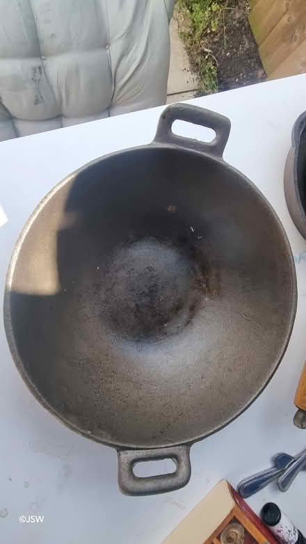 Photo of free Cast iron wok (Colindale NW9) #1