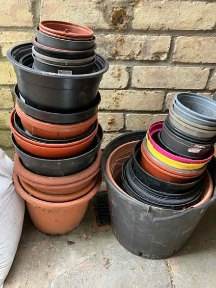 Photo of free Plant pots/ liners - all sizes (Foxton) #1