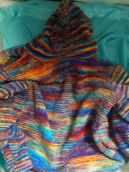 Photo of free Fairtrade handmade rainbow jacket M (Edinburgh EH17) #2