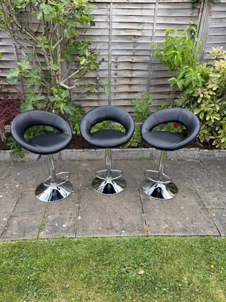 Photo of free Set of three bar stools (Spring Park CR0) #1