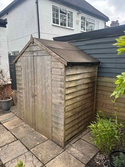 Photo of free Wooden shed with double doors (HP6 Amersham) #2